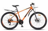 Велосипед 27,5' хардтейл, рама алюминий STELS NAVIGATOR-745 MD оранж. 2020, 24 ск., 21' V010 (А21)
